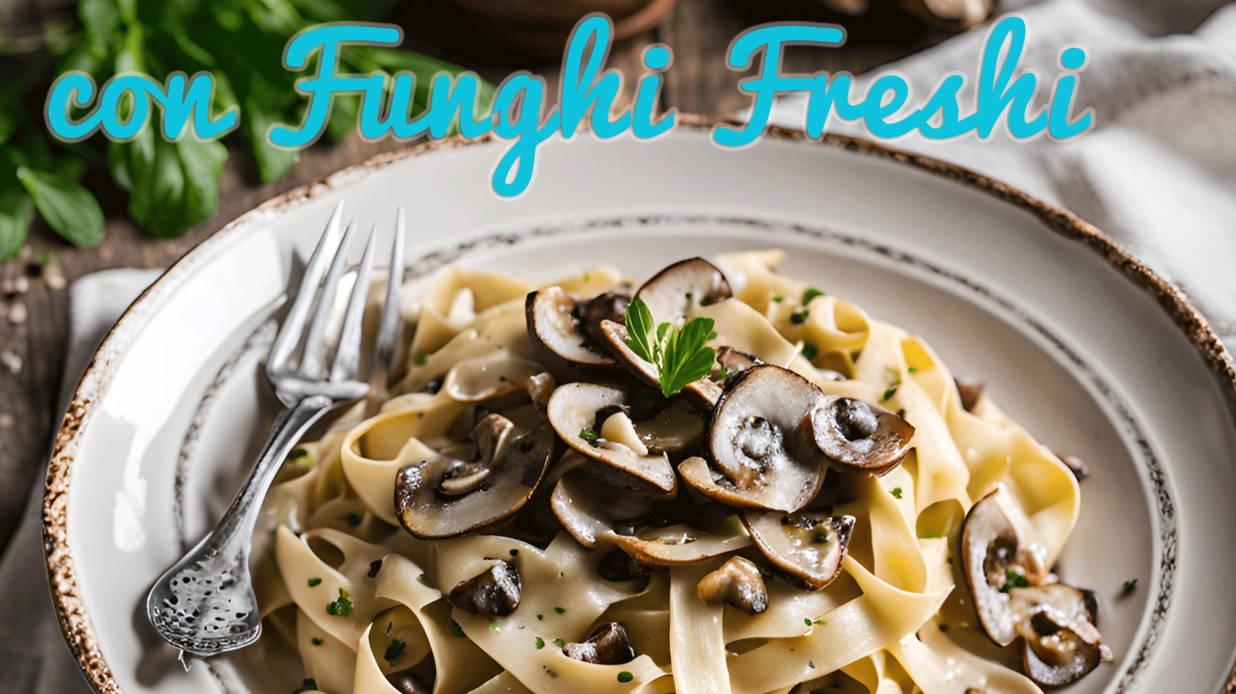 Con Funghi Freschi